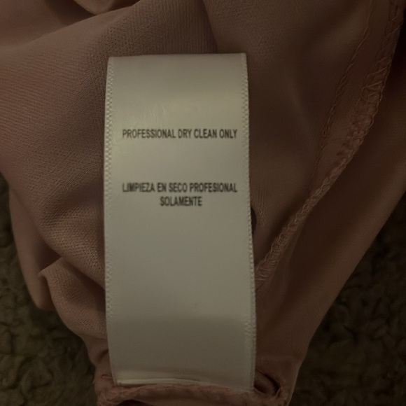 Mauve/Pink Formal Long Dress Size 15 - Picture 9 of 11